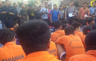 Razia 2 Minggu, Polisi Tangkap 247 Pelaku Tindak Pidana