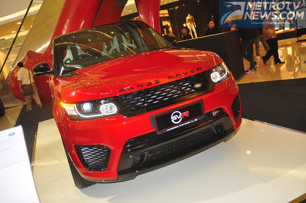 Performa mengagumkan ditawarkan Range Rover Sport SVR. MTVN/A. Harry Budiawan