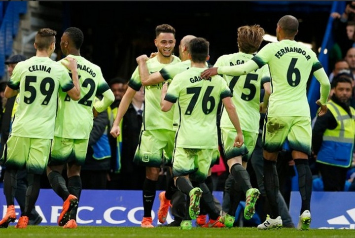 Chelsea dan Manchester City Saling Berbalas Gol