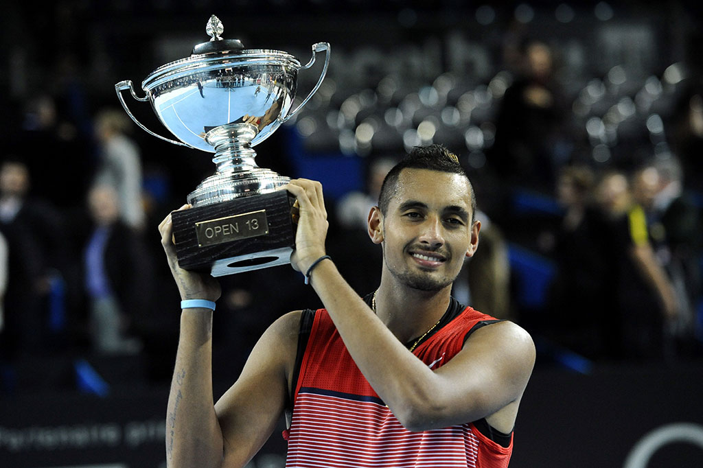 Kyrgios Raih Gelar ATP Pertamanya di Marseille