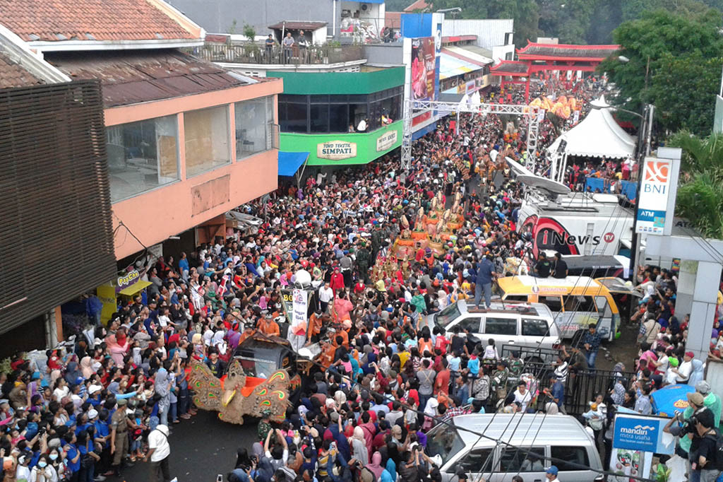 Meriahnya Cap Go Meh Street Festival 2016 di Bogor