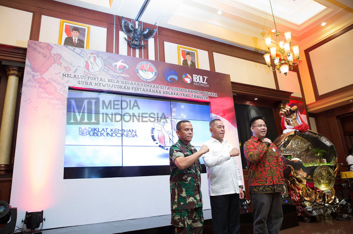 Menhan Luncurkan Portal Bela Negara