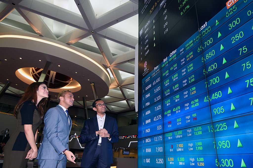 Giring Nidji Buka Pedagangan Saham