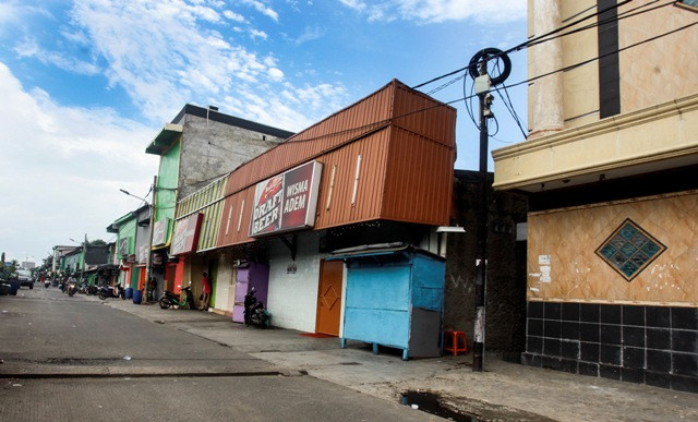 Kawasan Kalijodo. (Foto: Antara/Muhammad Adimaja)