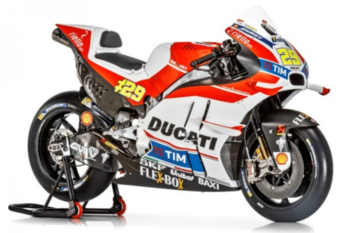 Ini Dia Tampilan Motor Ducati untuk MotoGP 2016