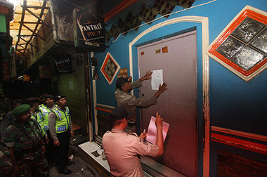 Kafe di Kalijodo Dijarah Warga