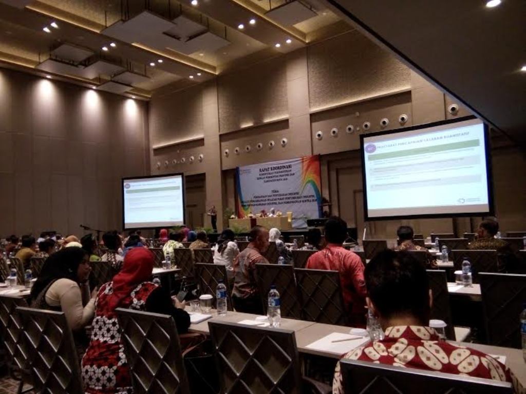 Suasana rapat koordinasi Kementerian Perindustrian (Foto: MTVN/Arif Wicaksono)