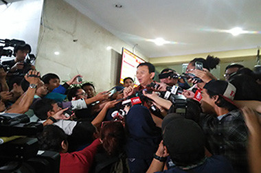 Diperiksa 2,5 Jam Ahok Dicecar Munculnya UPS