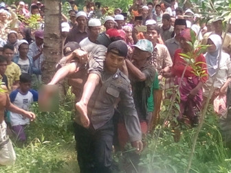 Tertimpa Batu Saat Memancing, Korban Selamat