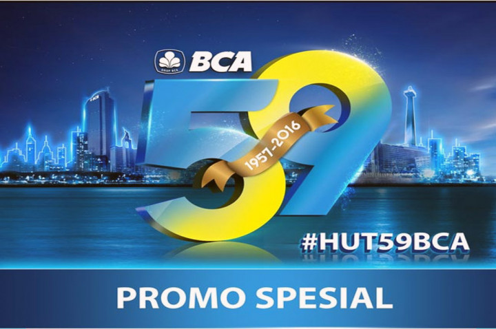 Nikmati Beragam Promo HUT BCA ke 59
