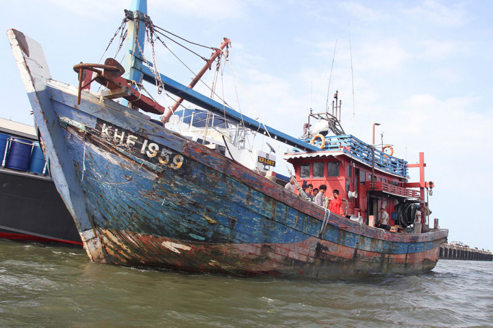 Ditpolair Tangkap Kapal Asal Malaysia di Aceh