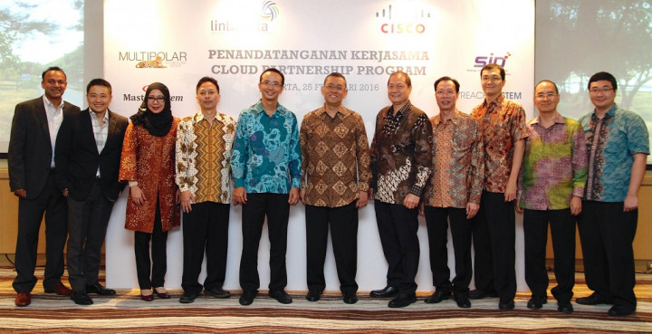 8 Perusahaan Indonesia Jalin Kerja Sama Demi Gencarkan Layanan Cloud