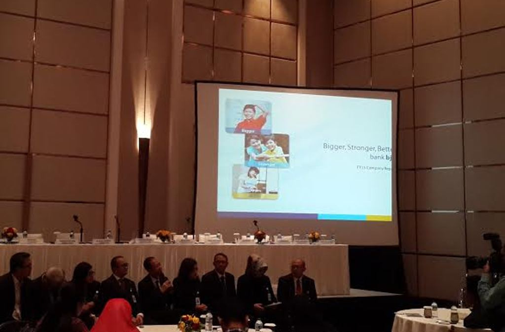 Suasana pemaparan laporan keuangan 2015 BJB (Foto: MTVN/Dian Ihsan Siregar)