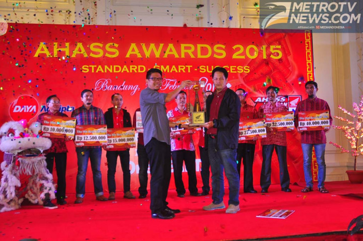 Sampurna Motor Bandung jadi AHASS Terbaik di Jabar 
