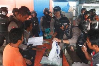 Polresta Medan Angkut Puluhan Preman dan Pejudi