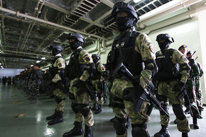 Pelepasan Satgas Pengamanan KTT OKI 2016