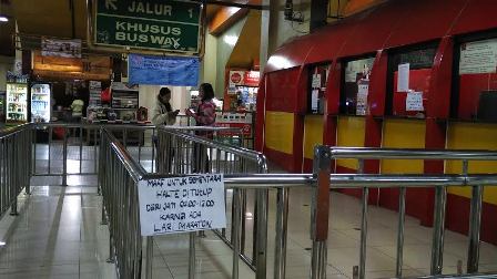 DKI Renovasi 228 Halte TransJakarta Tahun Ini