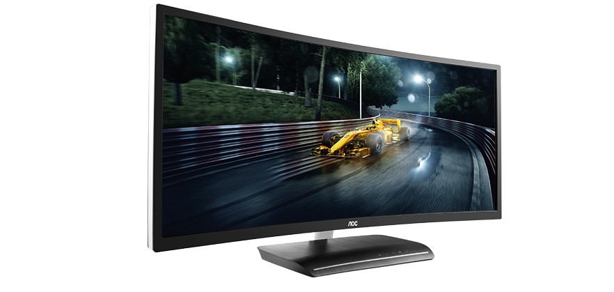 aoc, monitor, gaming, c3583fq