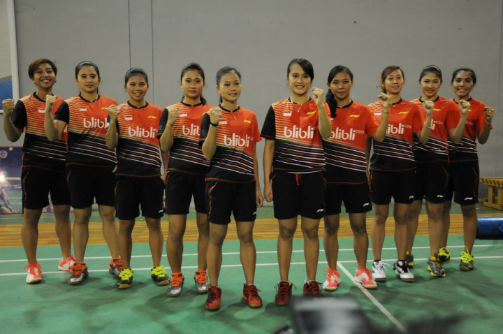 Tim Piala Uber Indonesia Lolos ke Putaran Final