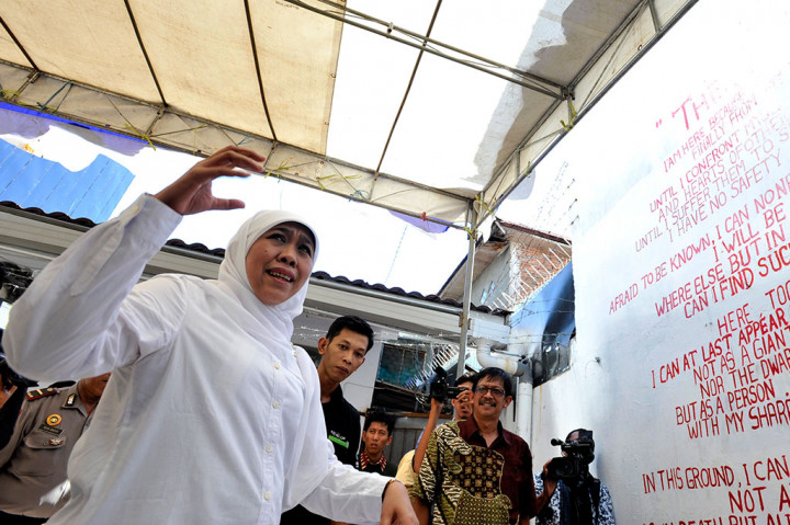 Mensos Khofifah Kunjungi Tempat Rehabilitasi Narkoba di Makassar