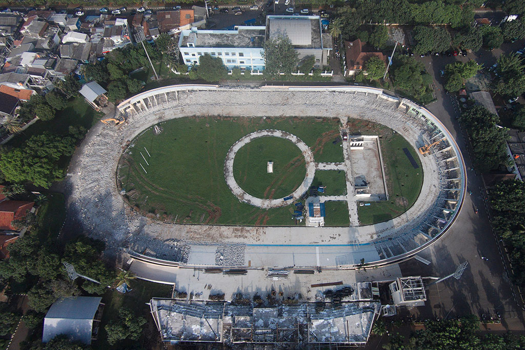 Renovasi Velodrome untuk Asian Games 2018