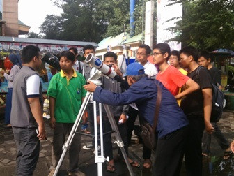 Warga Solo Juga Bisa Saksikan Proses Gerhana Matahari Total