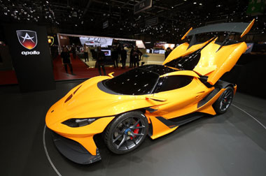 Appolo Arrow Debut di Geneva Motor Show 2016 