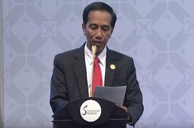 Presiden Jokowi Resmi Buka KTT LB OKI ke-5 