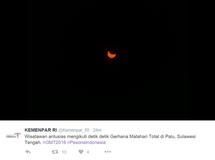 Netizen Laporan Langsung, Tagar #GMT2016 Menjadi Trending Topic di Twitter