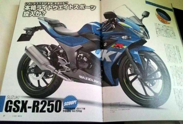Suzuki Siapkan Calon Penantang YZF-R25, Ninja 250 dan CBR250