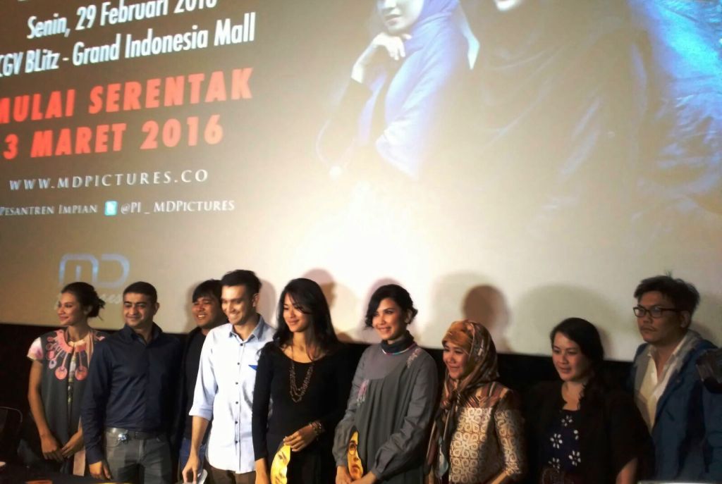 Gala premiere film Pesantren Impian (Foto:Dok)
