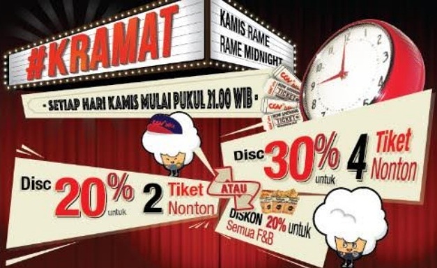 Program #KRAMAT di CGV blitz Cinemas