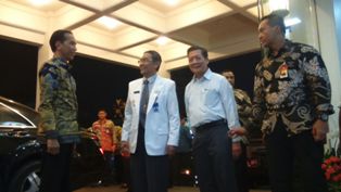 Tiba di Solo, Presiden Langsung Jenguk Cucu Pertamanya