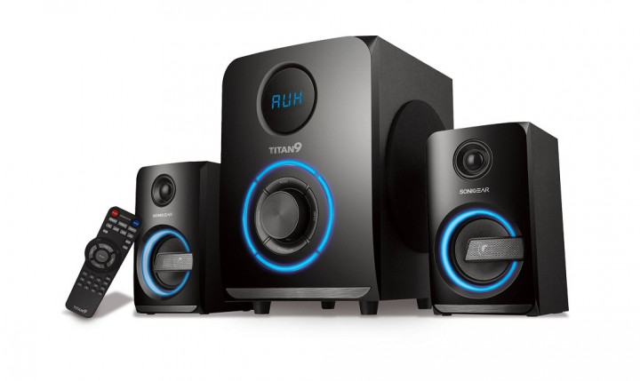 SonicGear Titan 9, Speaker Multimedia Ringkas dan Lengkap