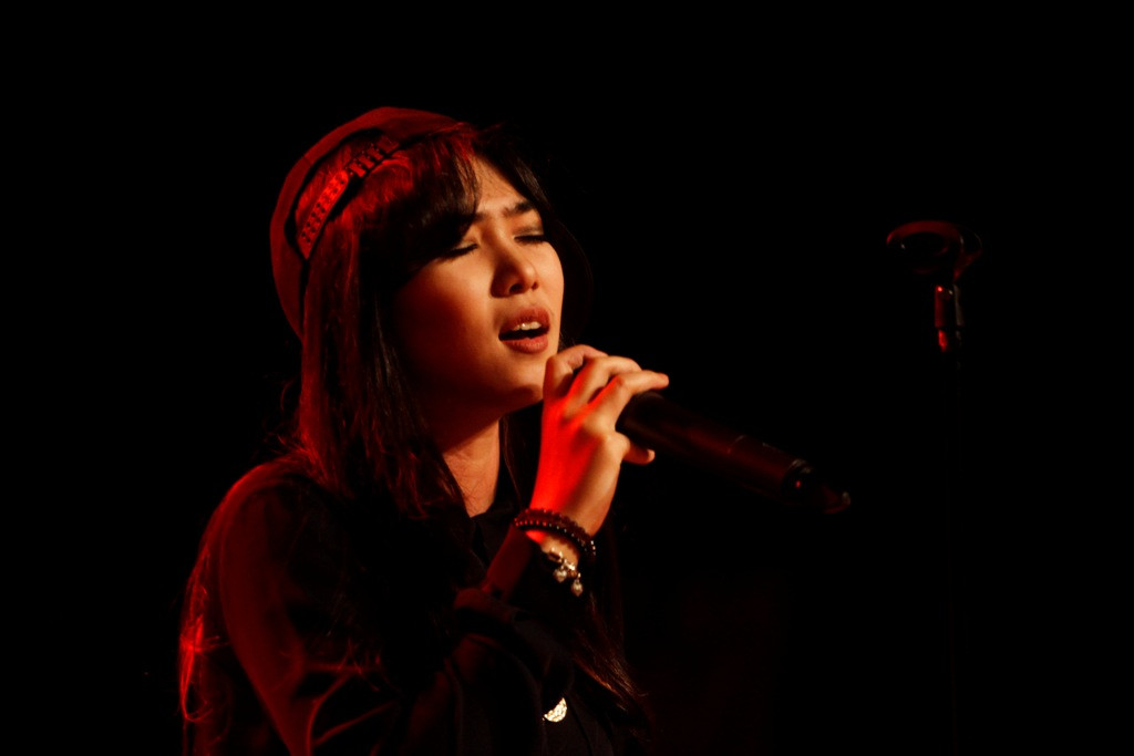 Isyana Sarasvati. (Foto:Antara/Regina Savri)