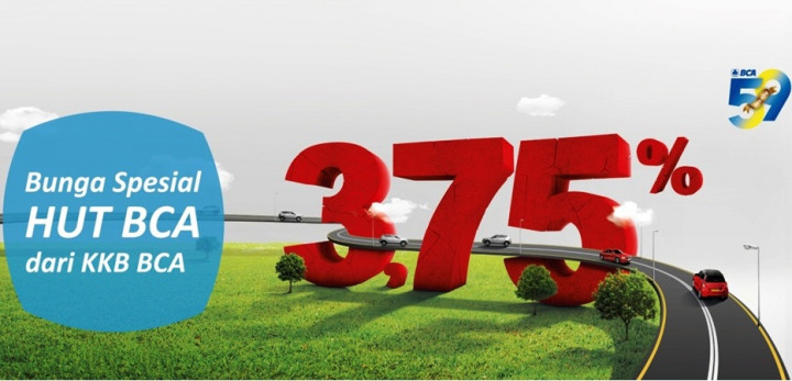 Bunga Spesial KKB BCA di HUT BCA