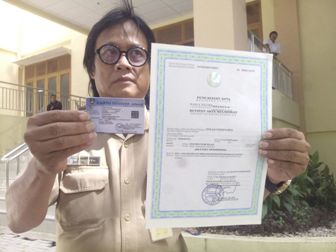 Cucu Presiden Dapatkan Akta Lahir dan KIA Hari Ini