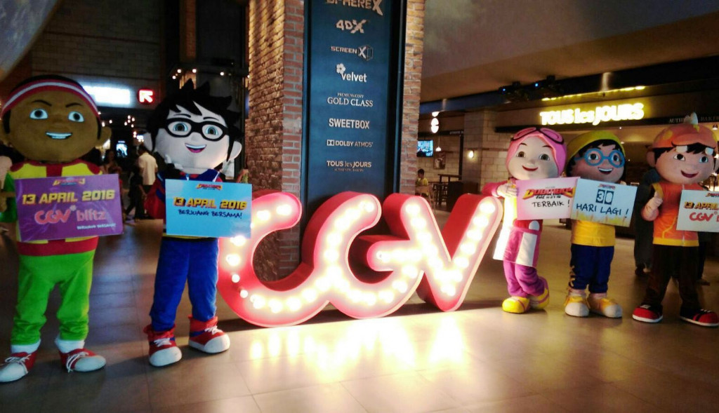 Maskot kelima karakter utama film Boboiboy The Movie (Foto:Dok)