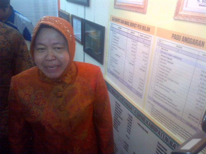 Wali Kota Risma Lihat Gaji Bupati Yoyok di Festival Anggaran