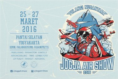 Jogja Air Show 2016 Digelar di Pantai Laut Selatan