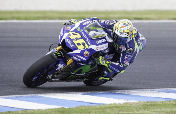 Valentino Rossi Incar Podium di Qatar