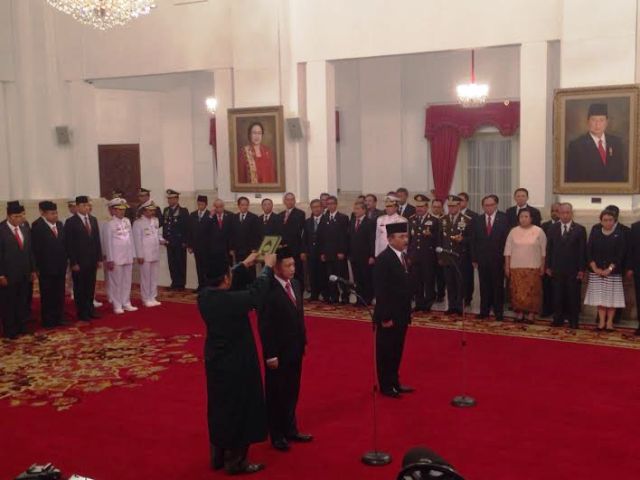 Presiden Lantik Arie Soedewo Jadi Kepala Bakamla