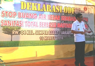 Djarot Ingin Sanitasi di Permukiman Padat Membaik