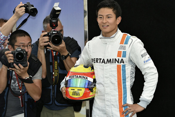 Konferensi Pers Rio Haryanto di Melbourne