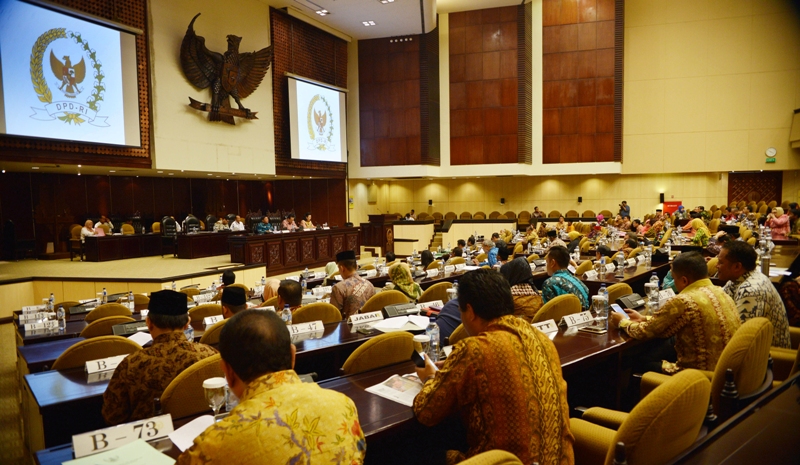 Ilustrasi Sidang Paripurna DPD --Foto: MI --