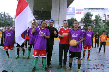 Chevrolet Renovasi Lapangan Bawet di Bandung