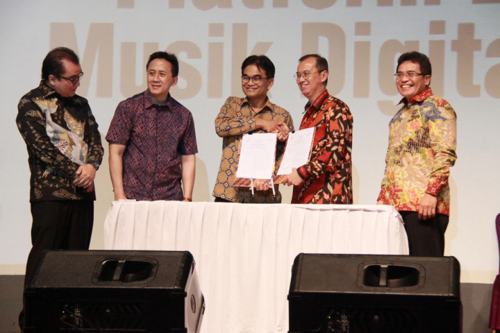 Telkom Dukung Bekraf Ciptakan Ekosistem Musik Digital