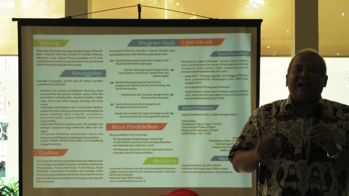 Universitas Pertamina Target Gaet 1.000 Mahasiswa