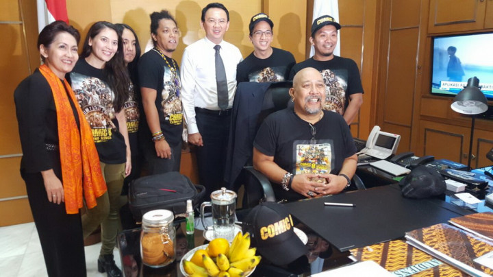 Indro Warkop Bangga Filmnya Buat Ahok Terhibur