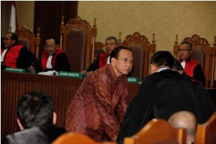 KPK Belum Tahu Sampai Kapan SDA Menginap di RSPAD